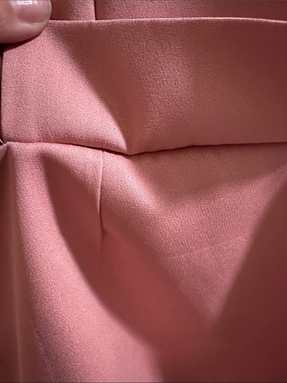 Women’s Blush Pink Single-Button Blazer - Picture 3 of 4